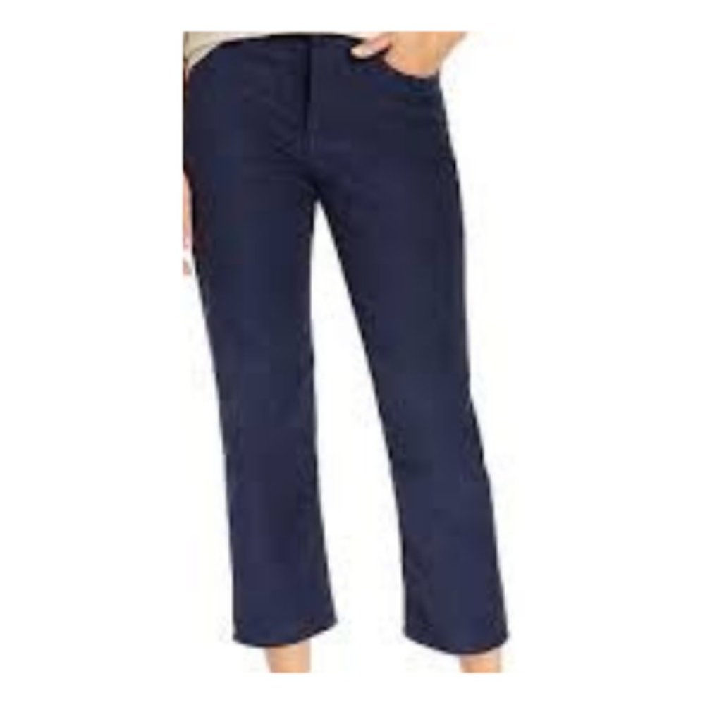 NWOT Levi's Premium Wedgie Straight High Rise Corduroy Navy W27x L26